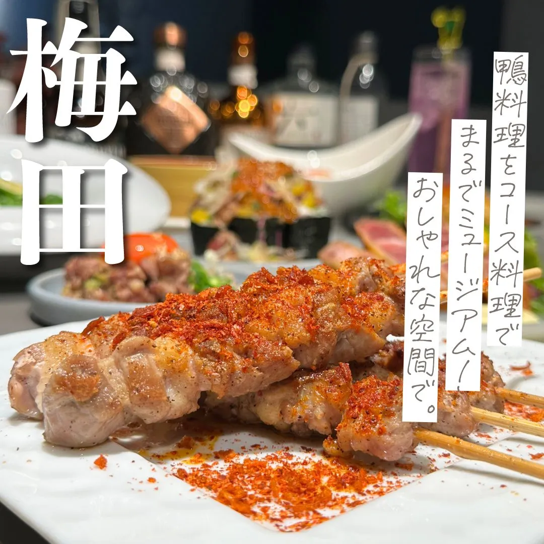新鮮な鴨料理を楽しめます！@stand_pato_umeda...